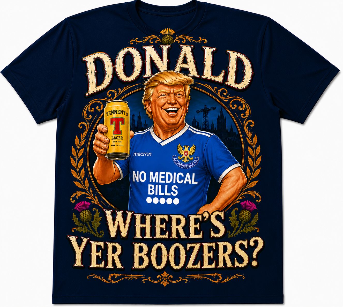 Donald – Where’s Yer Boozers? | St Johnston Edition