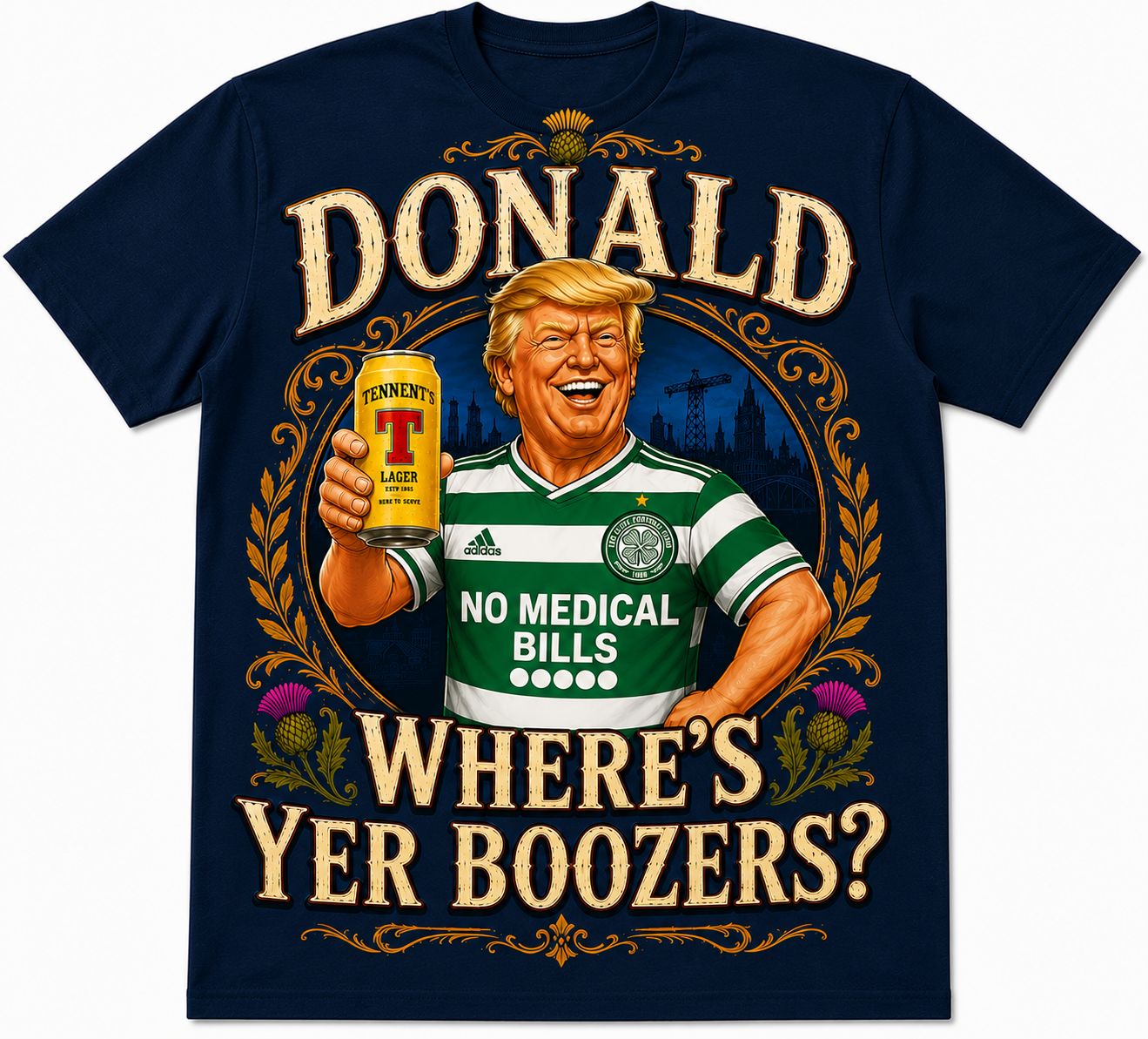 Donald – Where’s Yer Boozers? | Celtic Edition