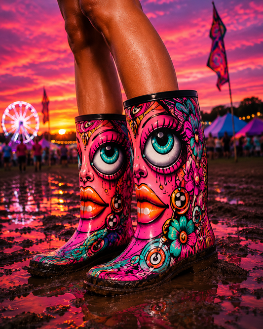 Cosmic Kandi Wellies