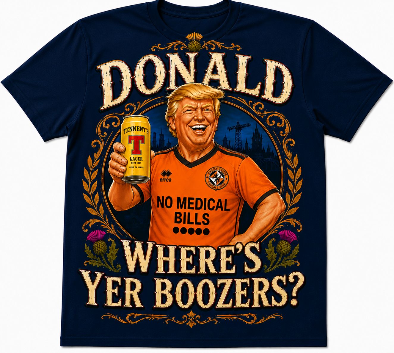 Donald – Where’s Yer Boozers? | Dundee United Edition