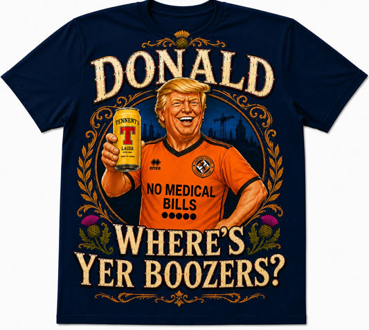 Donald – Where’s Yer Boozers? | Dundee United Edition