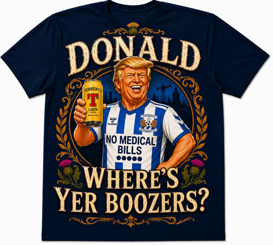 Donald – Where’s Yer Boozers? | Kilmarnock Edition