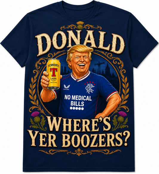 Donald – Where’s Yer Boozers? Rangers Edition