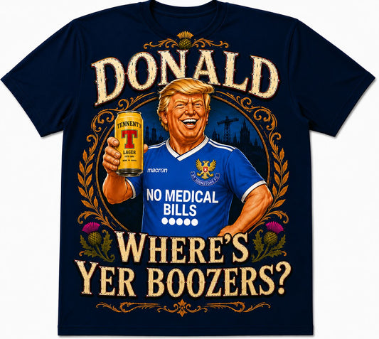 Donald – Where’s Yer Boozers? | St Johnston Edition