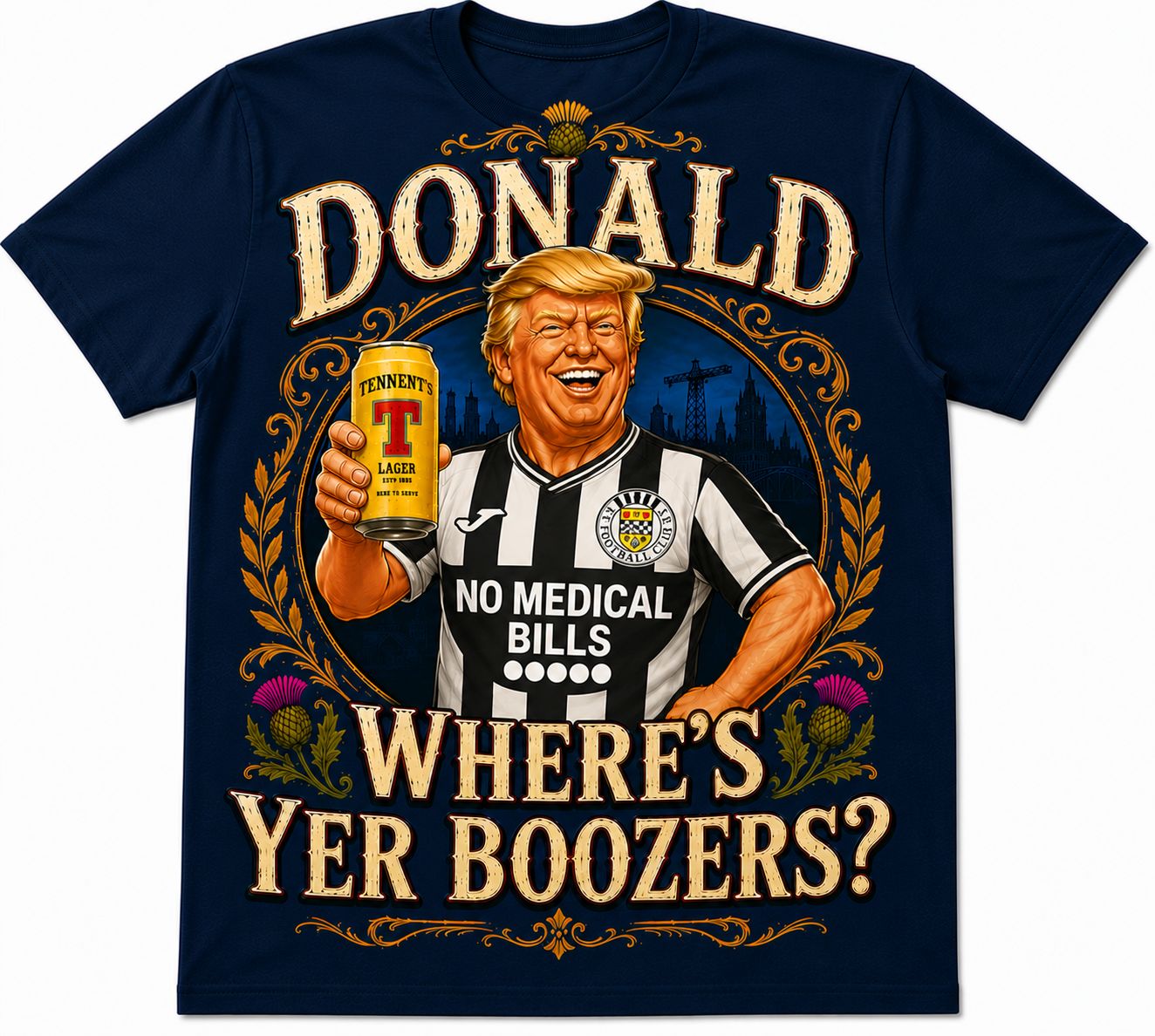 Donald – Where’s Yer Boozers? | St Mirren Edition
