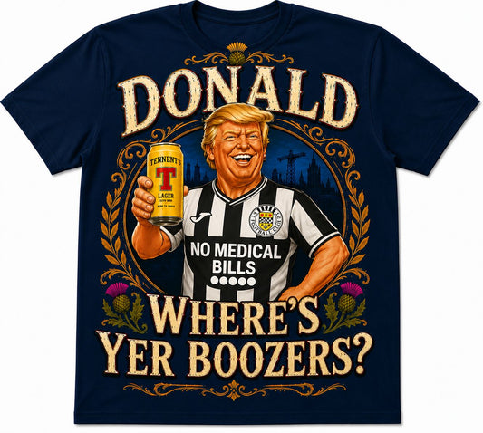 Donald – Where’s Yer Boozers? | St Mirren Edition
